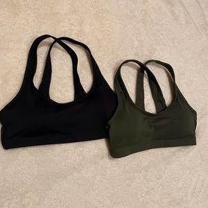 CottonOn Green and Black Sports Bra!
